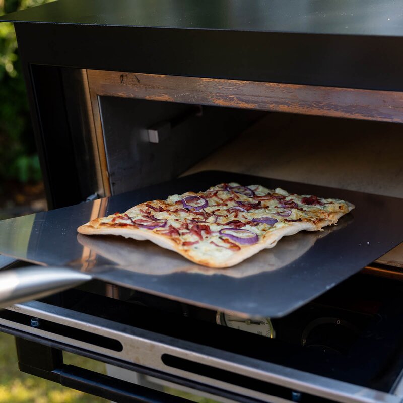 Grand Gourmet Pizzaovn multifunksjonovn utendørs svart