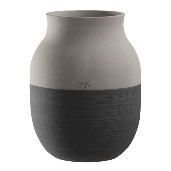 Kähler – Omaggio Circulare vase 20 cm antrasittgrå
