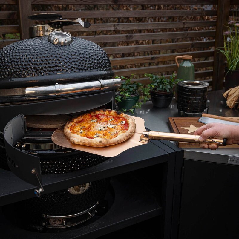 Kamado SUMO Pizzaspade sammenleggbar 66 cm gull