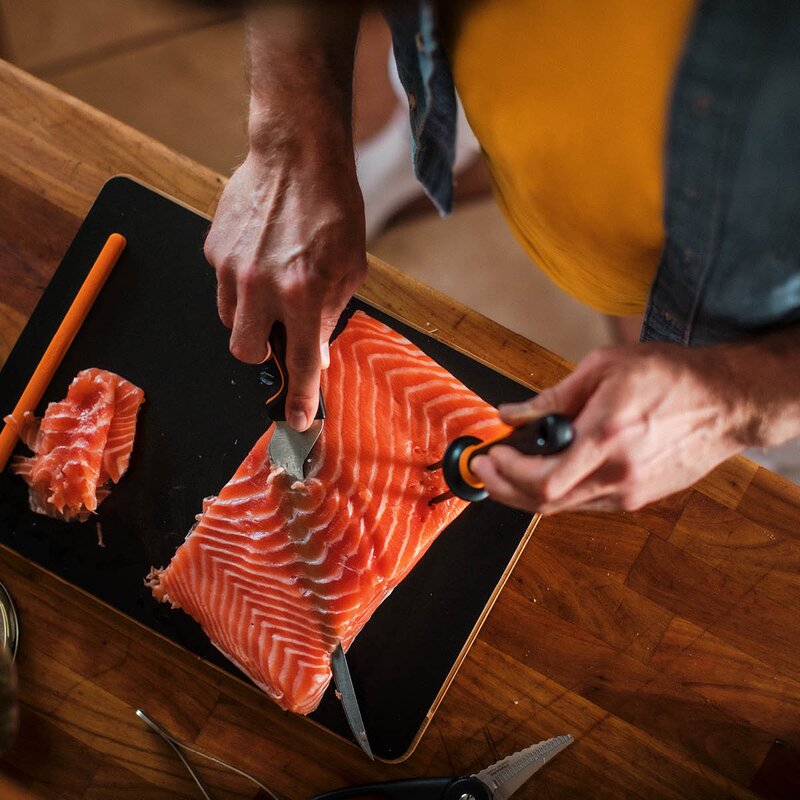 Fiskars Functional Form filetkniv 41 cm svart/rustfritt stål