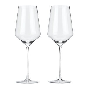 Viski Raye vinklet bordeauxglass i krystall 47 cl 2 stk