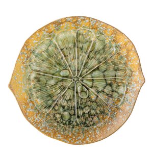 Bloomingville Milani serveringsfat 30,5x3 cm grønn