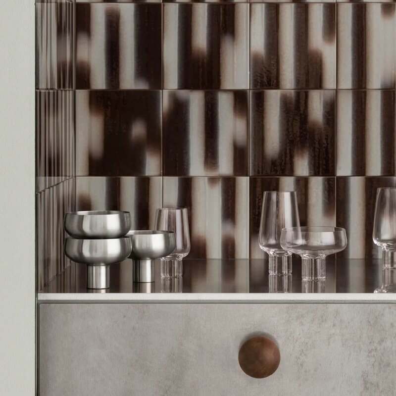 Blomus Koyoi champagneglass coupe stål 9 cl 2 stk