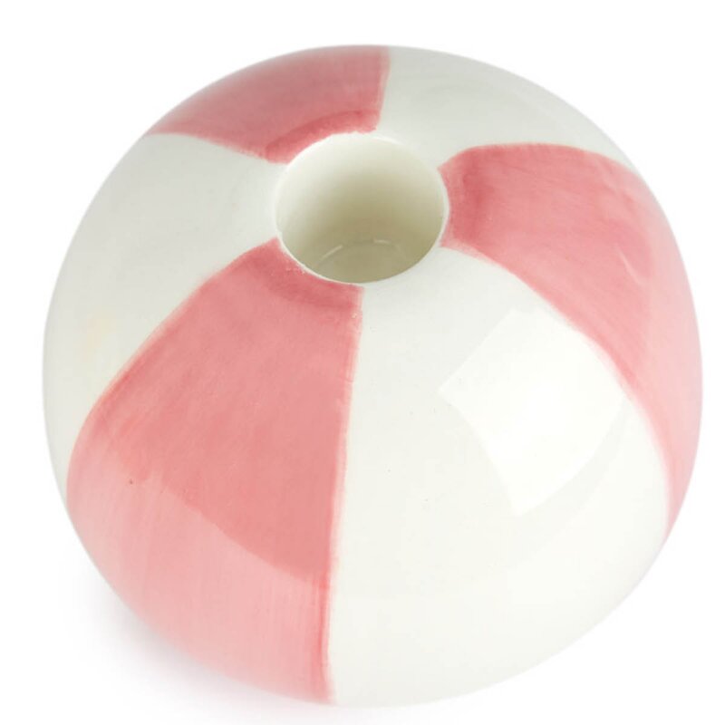 Balvi Floats lysestake 8 cm Beachball rosa