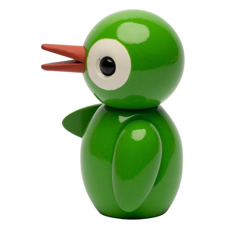 Spring Copenhagen Spring Birds trefigur 6,5 cm grateful green