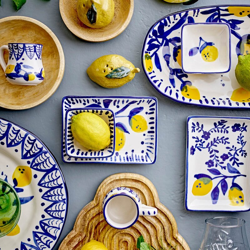 Creative Collection Maxima skål 8x8 cm 2 stk blå