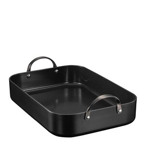 Modern House Black Elegant keramisk ildfast form 39,5x27,5 cm svart