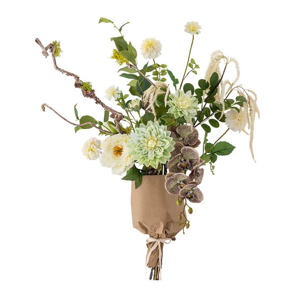 Bloomingville Rise bukett kunstige blomster 109 cm hvit