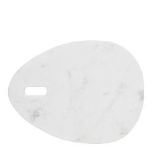 Lene Bjerre Ellia skjærebrett 40x30 cm hvit marmor