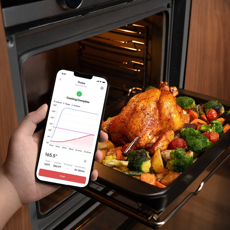 Thyphur Sync One trådløst steketermometer Wifi & Bluetooth