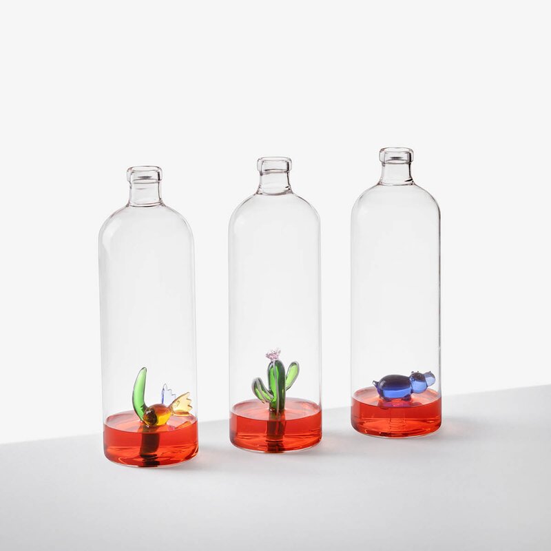 Ichendorf Milano Desert Plants flaske 1,15L kaktus grønn