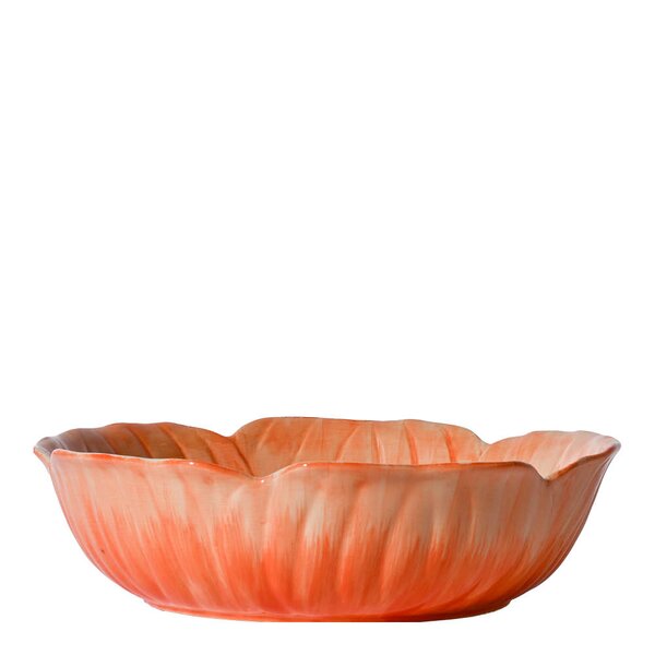 ByOn Poppy skål 30x8,5 cm rød