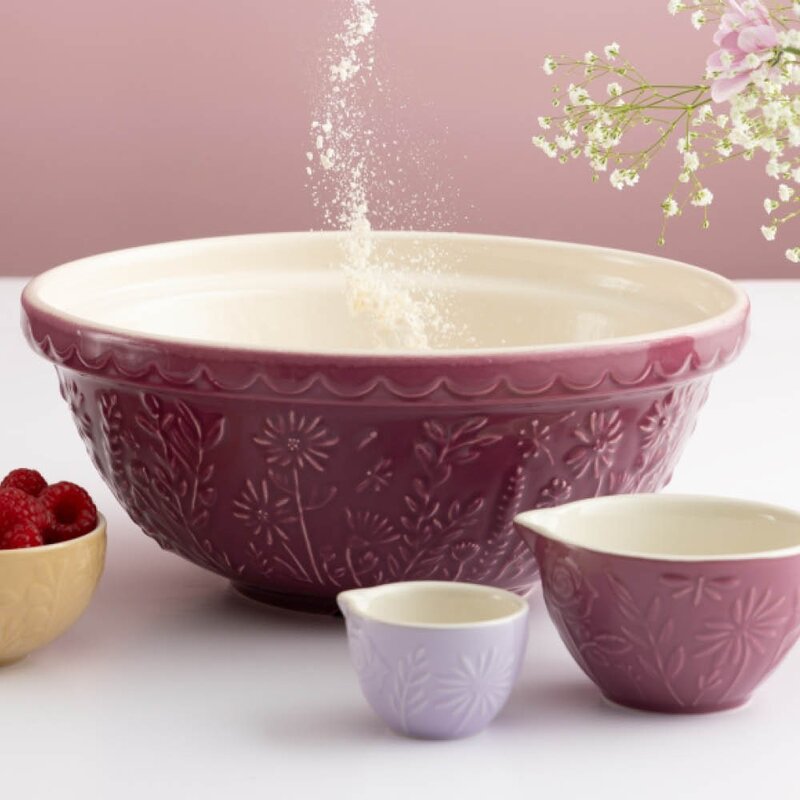 Mason Cash In The Meadow blandeskål S18 2,7L Prestekrage lilla