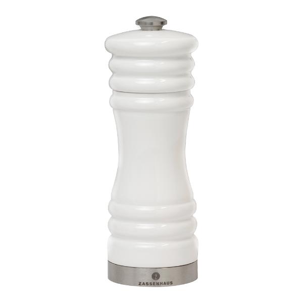 Zassenhaus München krydderkvern 15 cm hvit/stål