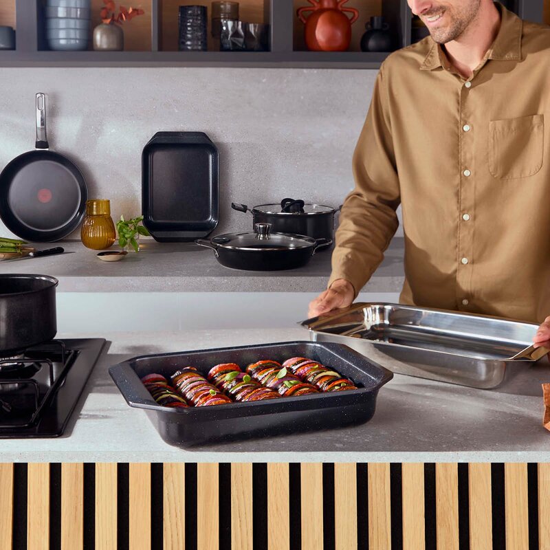 Tefal Excellence G7 ovnsform 29x42 cm rustfritt stål