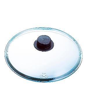 Pyrex Universal glasslokk m/knott 28 cm