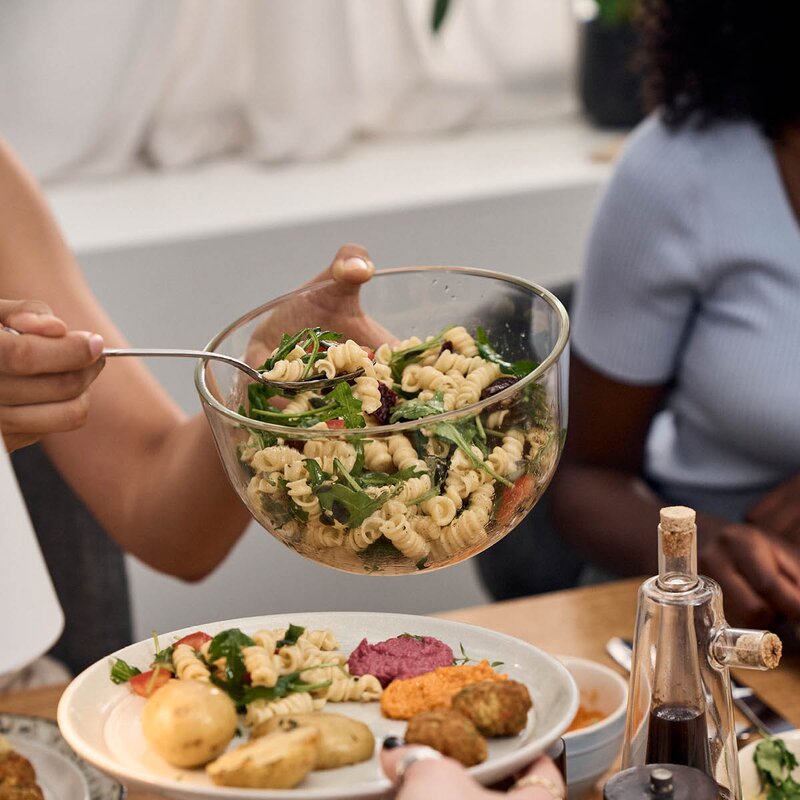 Zwilling Fresh & Save vakuumskål i glass med lokk 1,75L 18 cm