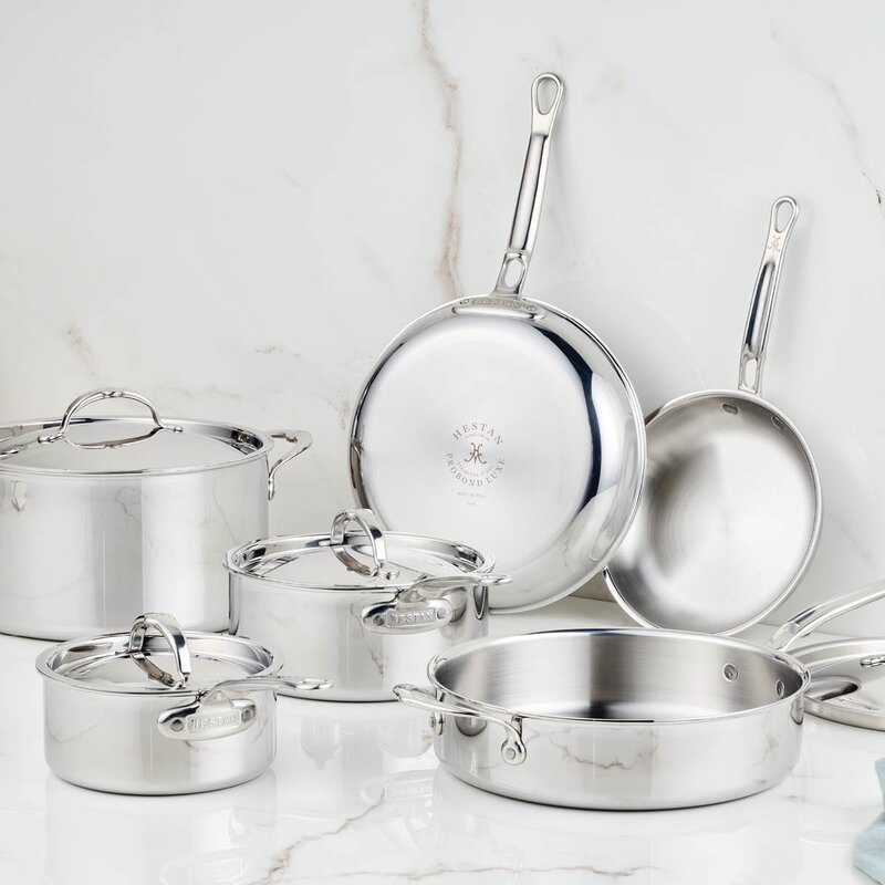 Hestan ProBond Luxe grytesett 10 deler