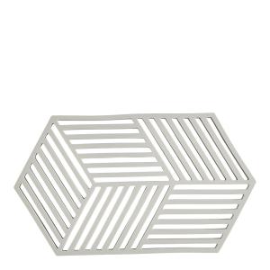 Zone Hexagon bordskåner 24 cm warm grey
