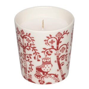 iittala Taika lys 9 cm granatrød