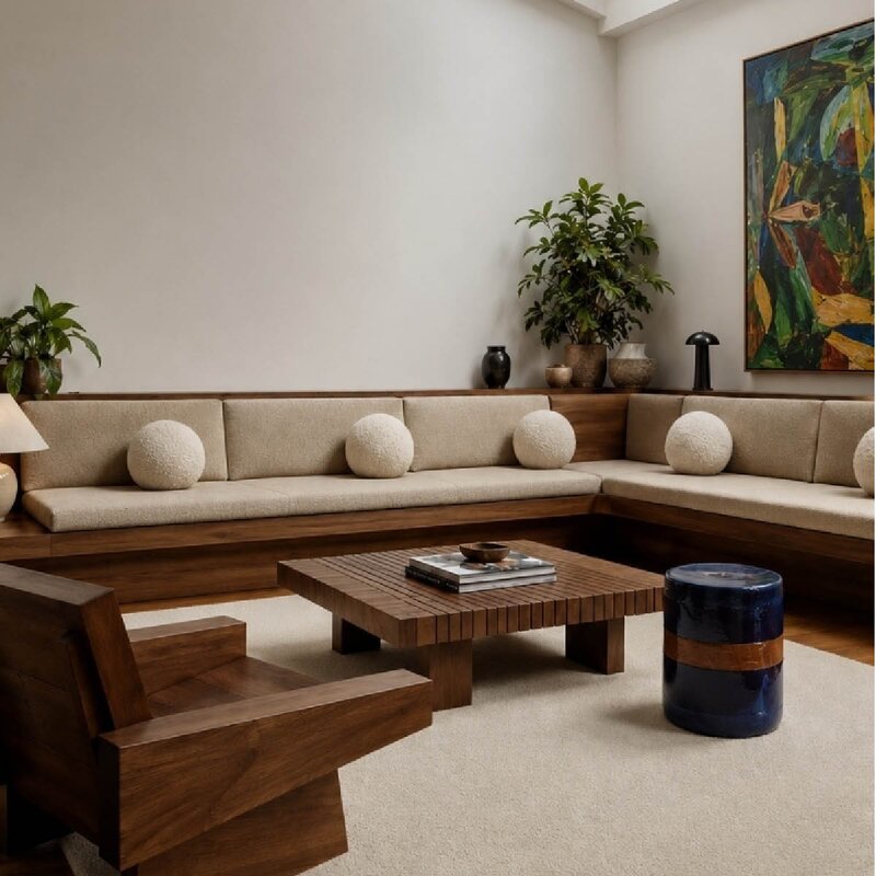 Deco Nord Silo ullteppe 200x300 cm lys beige