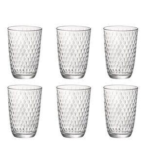 Modern House Aqua vannglass 6 stk 39 cl klar