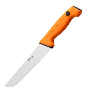 EKA Pro slaktekniv m/bredt blad 20 cm oransje