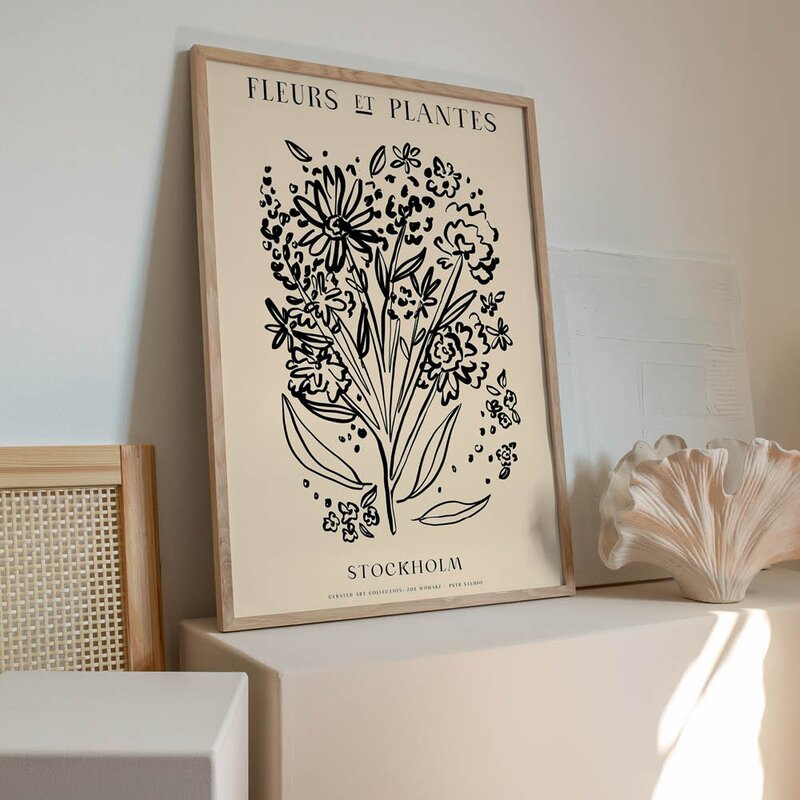 Poster & Frame PSTR Studio poster 50x70 cm zoe fleurs et plantes bouquet stockholm