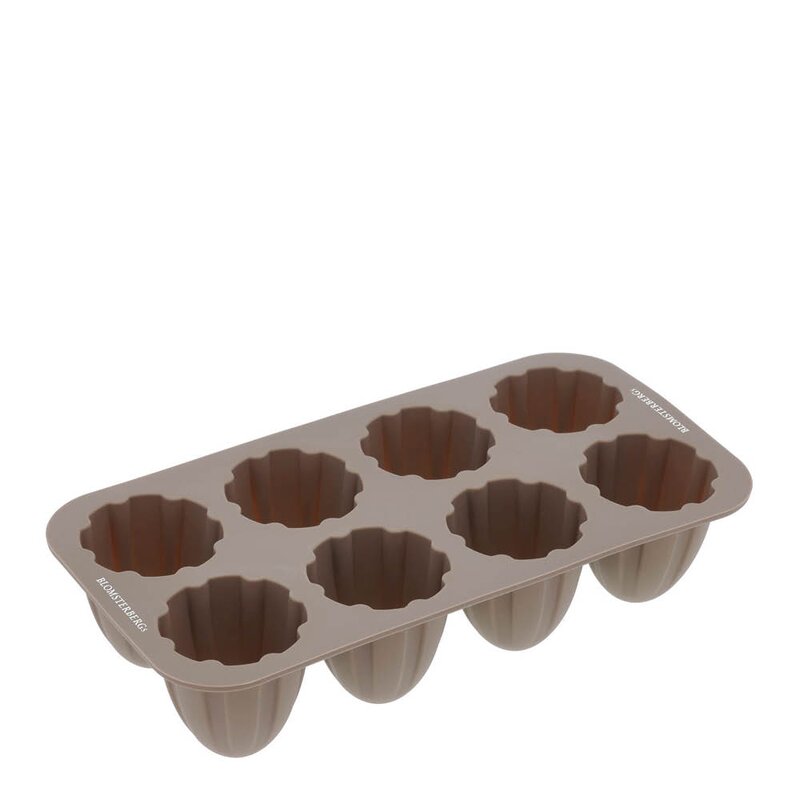 Blomsterbergs Skumrakettform kuppel 8 stk silikon latte