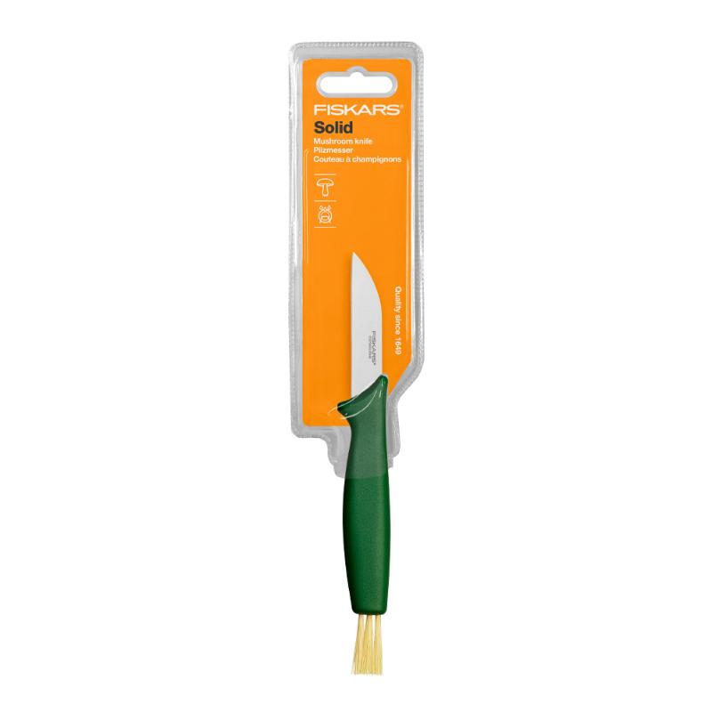 Fiskars Solid soppkniv med børste 21 cm