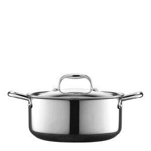 Hexclad Hybrid dutch oven gryte med stållokk 4,7L