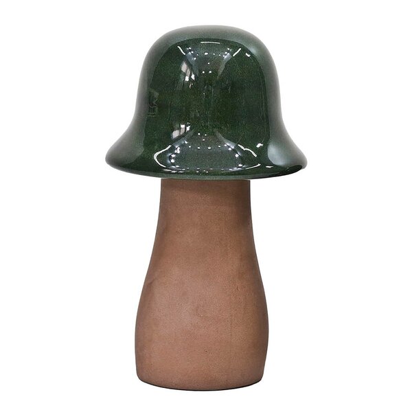 GUS Design Hatt sopp hagepynt 26 cm irish green