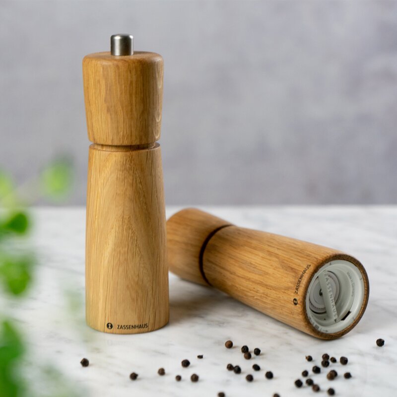 Zassenhaus Kiel pepperkvarn 18 cm eik