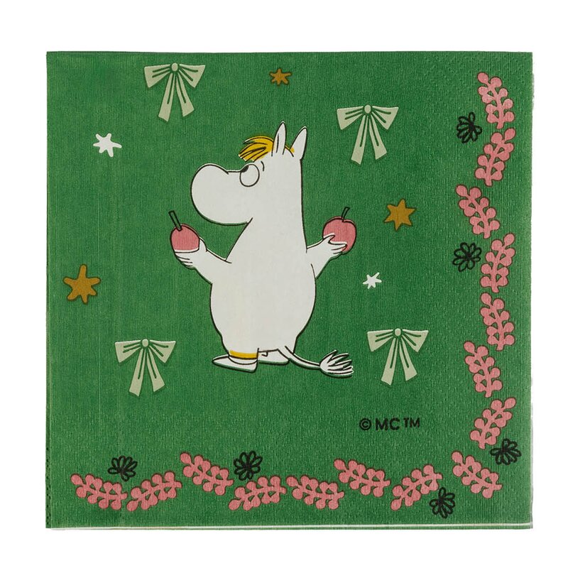 MoominArabia Mummi serviett 33x33 cm Kjærlighetsgave