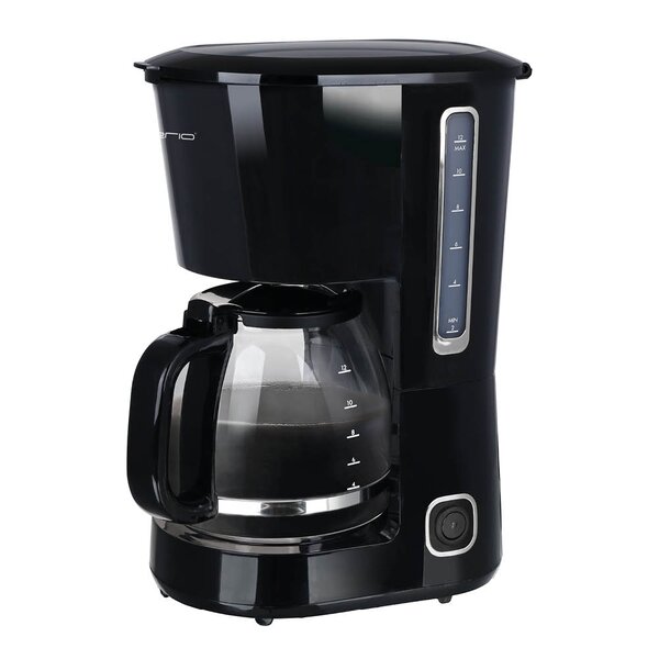 EMERIO – Kaffetrakter 750W 1,5L svart