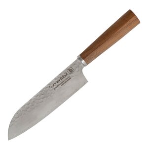 Sekiryu Santokukniv 16,5 cm valnøtt