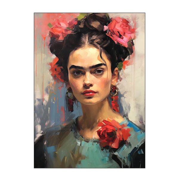 Poster & Frame Atelier Imaginare poster 30x40 cm frida kahlo 2