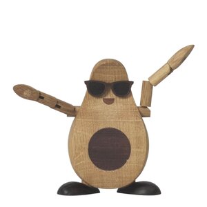 Spring Copenhagen Woodies Alfredo Avocado trefigur 9,5 cm eik