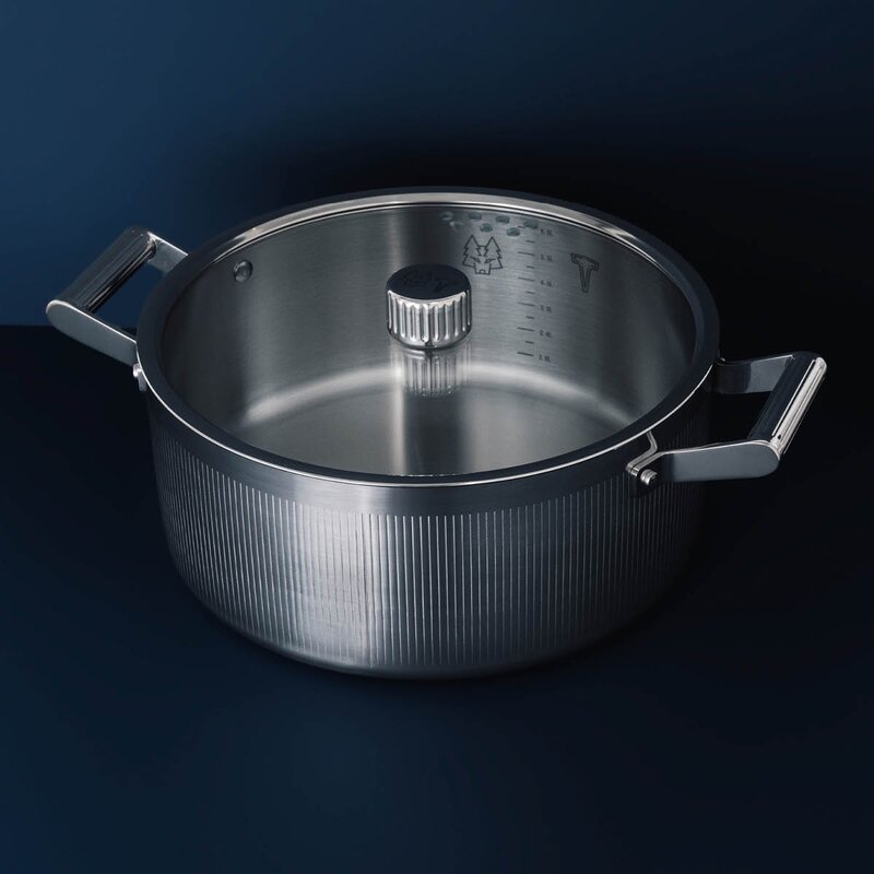 Vargen & Thor Glima gryte 7L stål