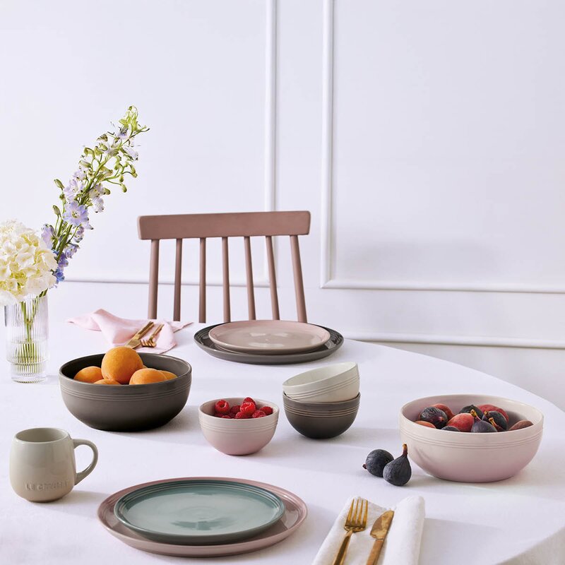 Le Creuset Coupe Collection serveringsskål 20 cm 1,6L Shell Pink