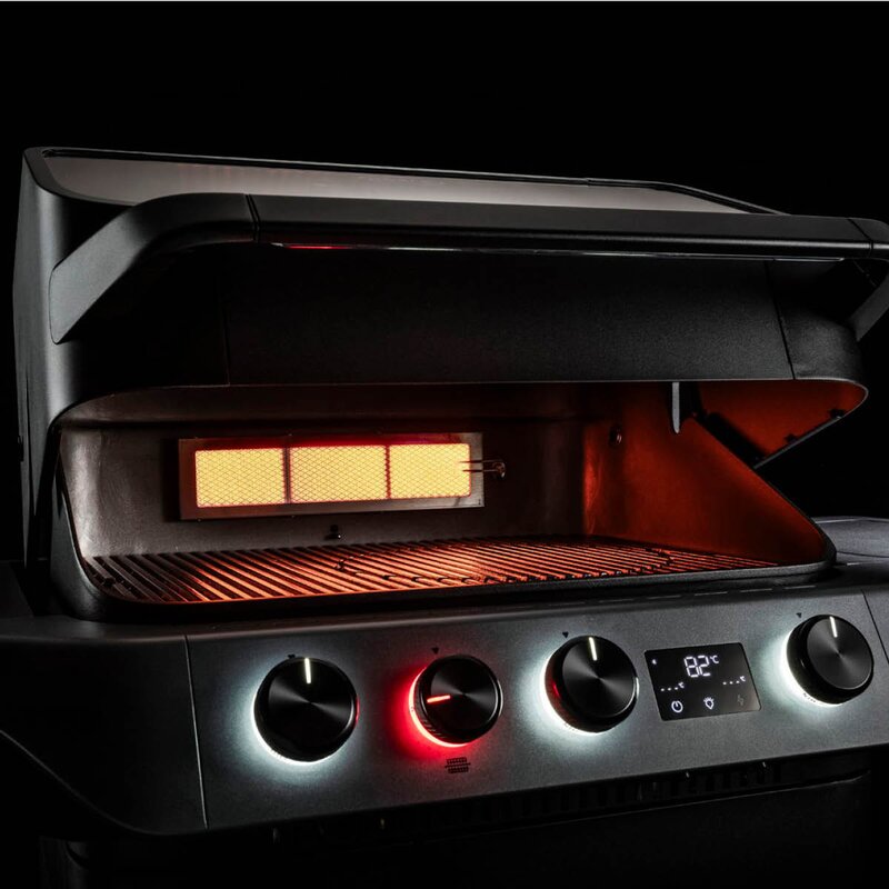 Rösle BlazeFlame Master 4 gassgrill 28100W svart