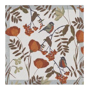 Ekelund Fåglabäck serviett 35x35 cm brun
