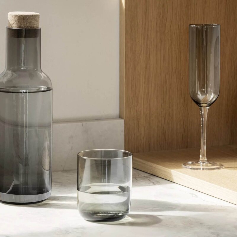 Blomus Fuumi vannglass 34 cl 4 stk smoke