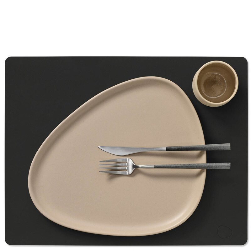 LIND DNA Square Nupo bordbrikke 45 cm Black Ink