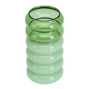 Design Letters Bubble vase/lysestake 13,5 cm grønn