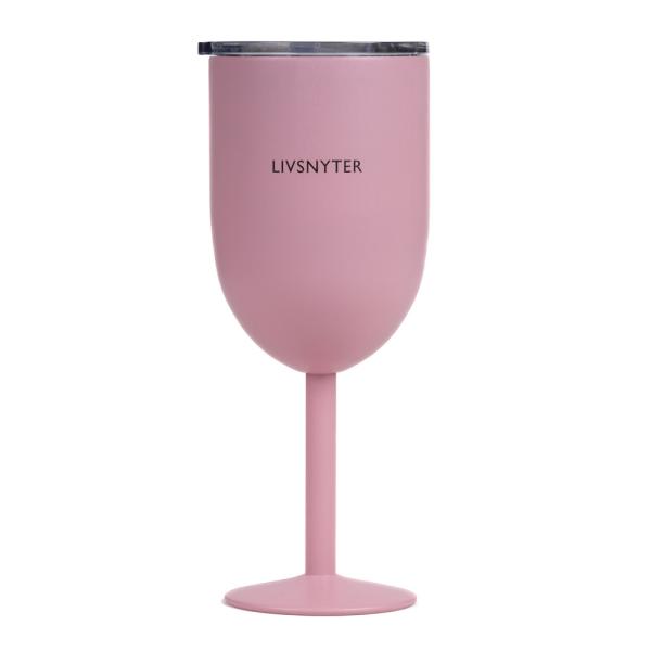 Pictureit Vinglass termo LIVSNYTER 35 cl lys rosa