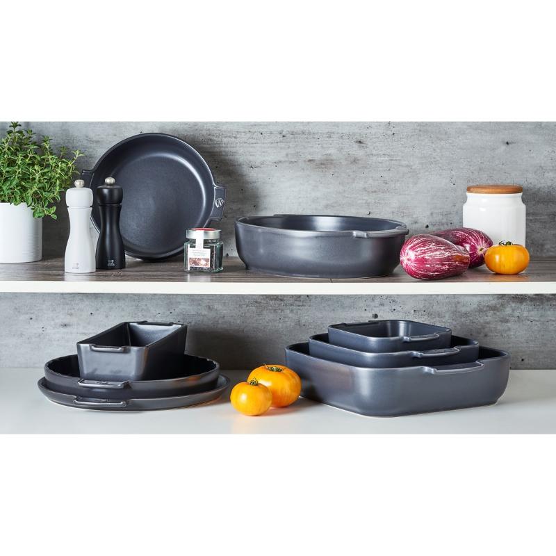 Peugeot Appolia ildfast form 32x26 cm svart