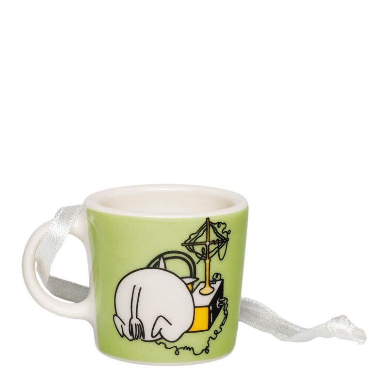 MoominArabia Mummikopp mini 3 cm Mummitrollet grønn