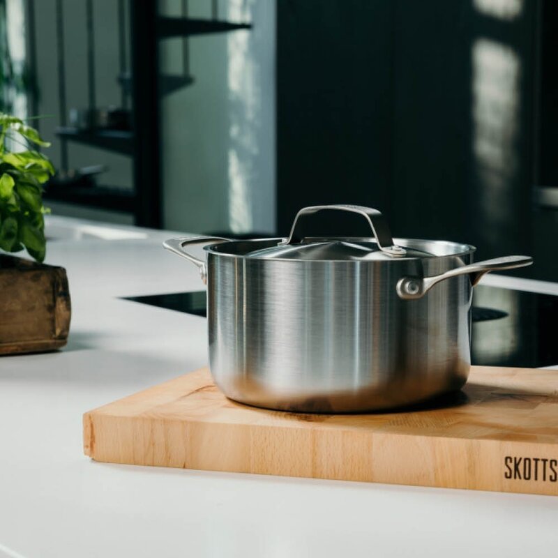 Skottsberg Gryte 20 cm/3,3L rustfritt stål