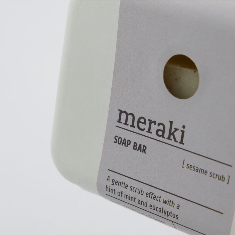 Meraki Såpestykke skrubb sesame